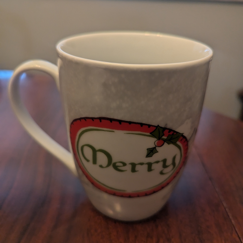 Disney Pluto Merry Christmas Coffee Mug Ice Skating - Picture 3 of 7